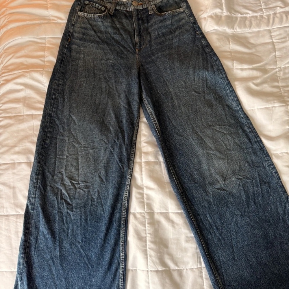 rag & bone Miramar Sofie Wide-Leg Jeans in Kimber - Picture 7 of 9